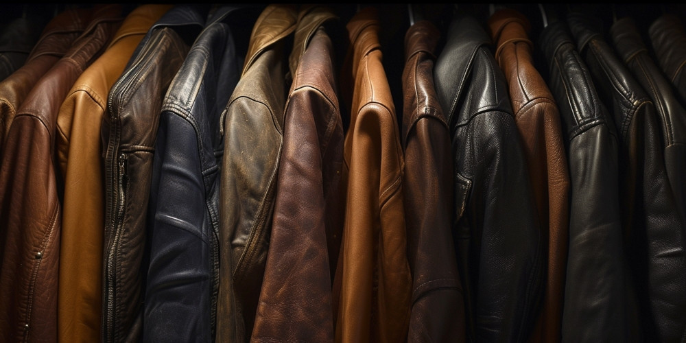 Cuir vêtements